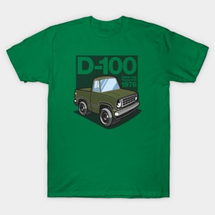 D100 - 1976 (Bright Green Iridescent) T-Shirt